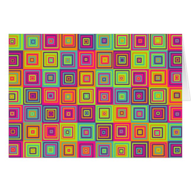 Squares Pattern (Front Horizontal)
