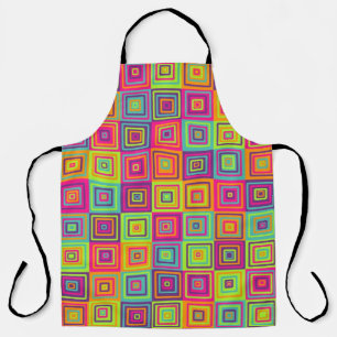 Squares Pattern Apron