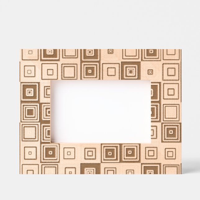 Squares Pattern Etched Frames (Front)