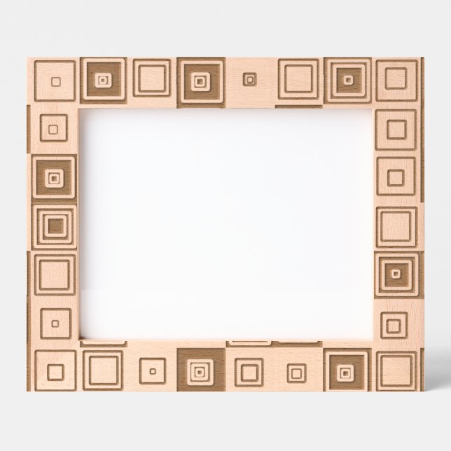 Squares Pattern Etched Frames (Front)