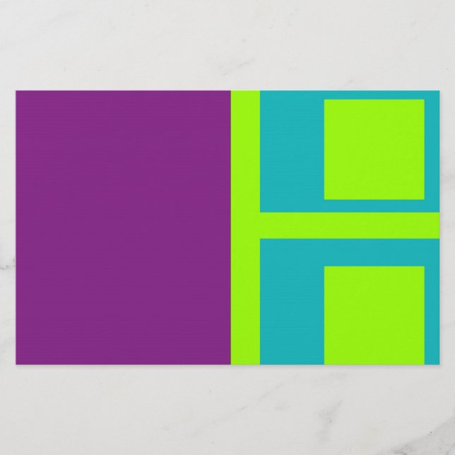 squares stationery (Front)