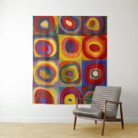 Squares w Concentric Circles 2 | Kandinsky |