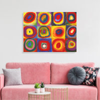 Squares with Concentric Circles | Kandinsky |