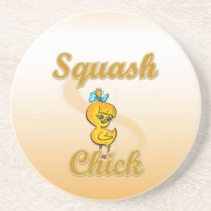 Squash Chick Coaster