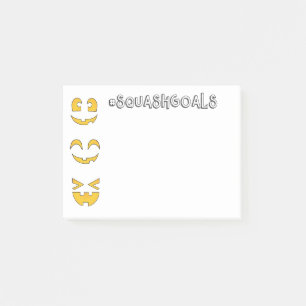 Squash Goals Post-it Notes