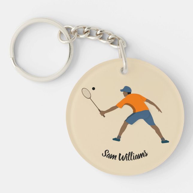 Squash Keychain (Front)