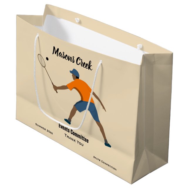 Squash Large Gift Bag (Front Angled)