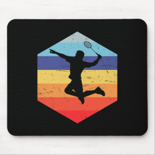 Squash Men's Badminton Player 1  Mouse Pad