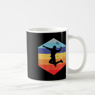 Squash Mens Badminton Player  Coffee Mug