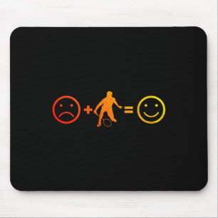 Squash Men's Women's Badminton Player Mouse Pad