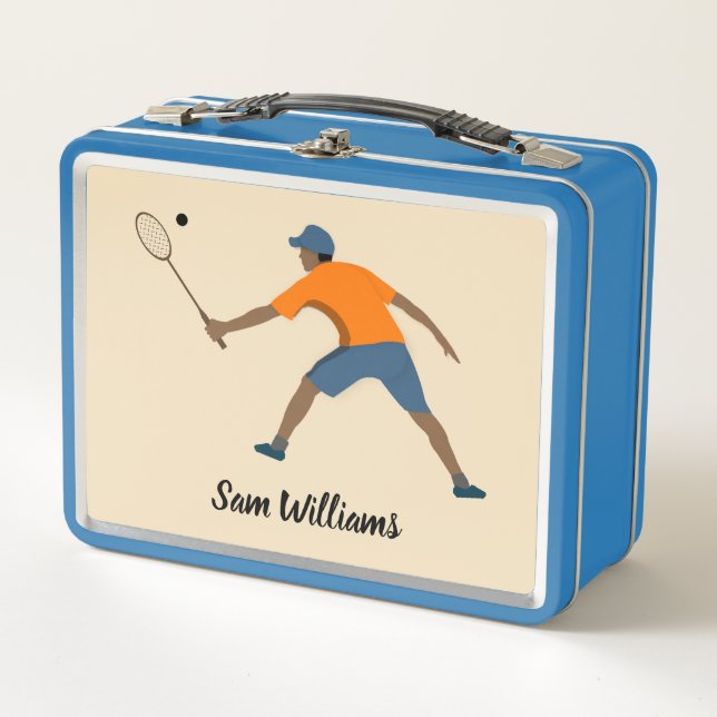 Squash Metal Lunch Box (Front)