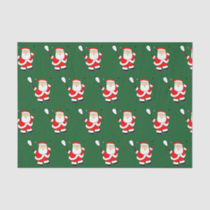 Squash Player Holiday Gift Tissue Paper