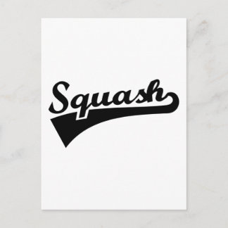 Squash Postcard
