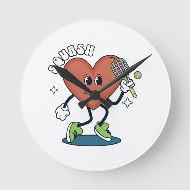 squash round clock (Front)