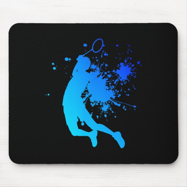 Squash Shuttle Womens Badminton Men  Mouse Pad (Front)