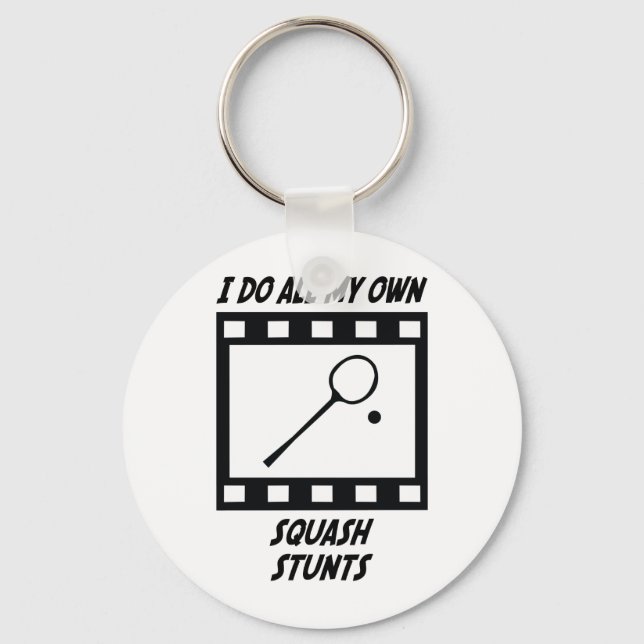 Squash Stunts Keychain (Front)