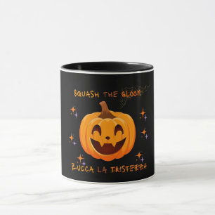 Squash the Gloom Halloween Mug –Zucca la Tristezza