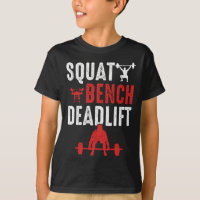 Squat Bench Deadlift Gym Workout Powerlifting