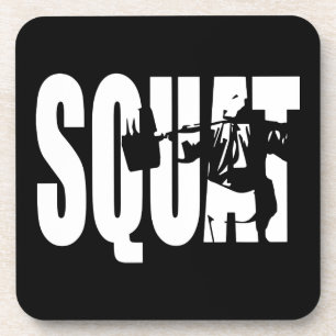 Squat - Gym Motivation Coaster