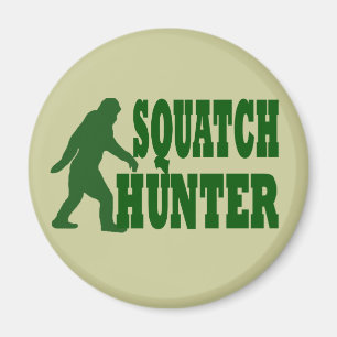 Squatch hunter magnet