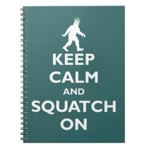 Squatch On Notebook