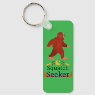 squatch seeker big foot keychain