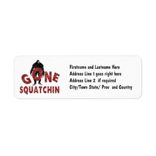 Squatchin allé - style Squatcher de crayon