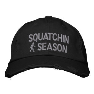 Squatchin season embroidered hat