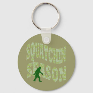 Squatchin Season Keychain