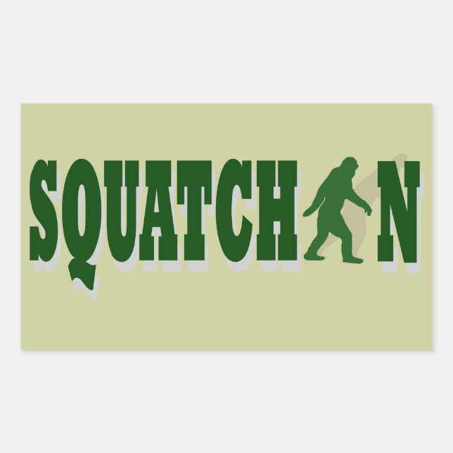 Squatchin Sticker (Front)