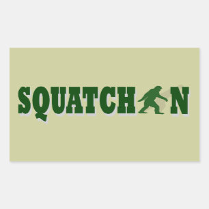 Squatchin Sticker
