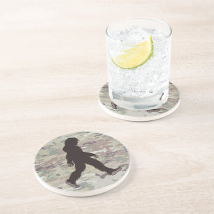 Squatchin' Watching Two Bigfoot Coaster