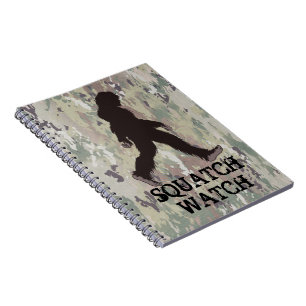 Squatchin' Watching Two Notebook