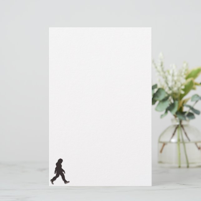 Squatchin' Watching Two Stationery (Standing Front)