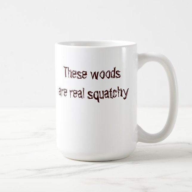 squatchy woods mug (Right)