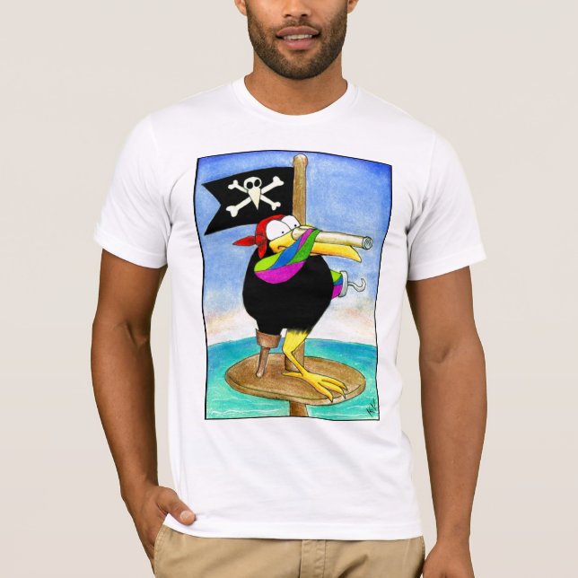 Squawk like a Pirate Day T-Shirt (Front)