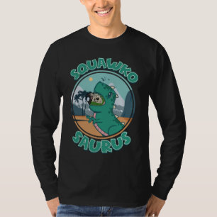 Squawkosaurus Rex Parrot I Hahns Macaw T-Shirt