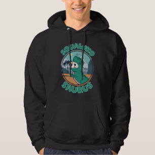 Squawkosaurus Rex Parrot I White Budgie Budgerigar Hoodie
