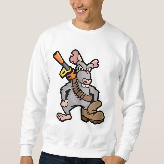 SqueakyBoot Illustration Emblem Apparel Sweatshirt (Front)