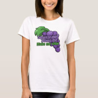 Squeeze me stomp me make me wine