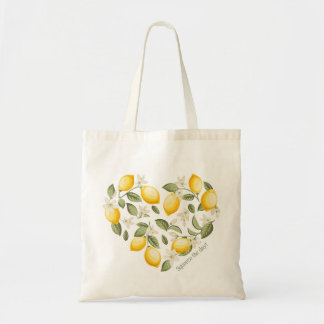 Squeeze the Day Lemon Sac fourre-tout