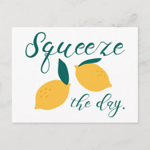 Squeeze The Day Postcard