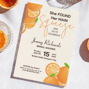 Squeeze the Party Invitation