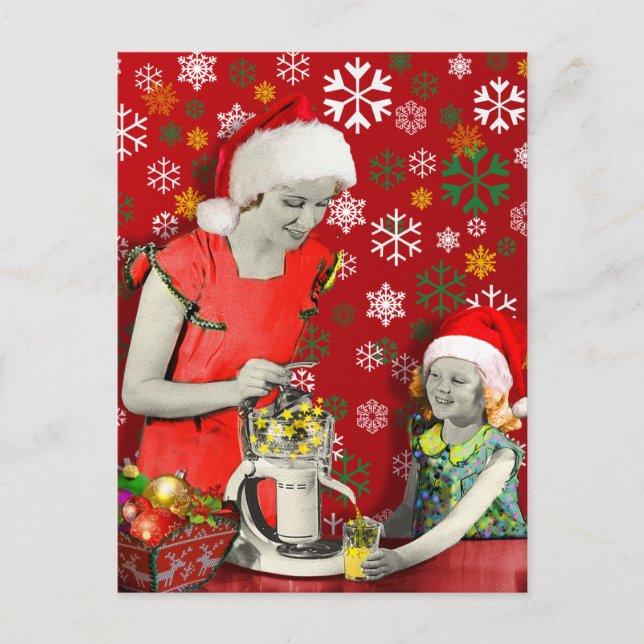Squeeze your Xmas Postcard (Front)