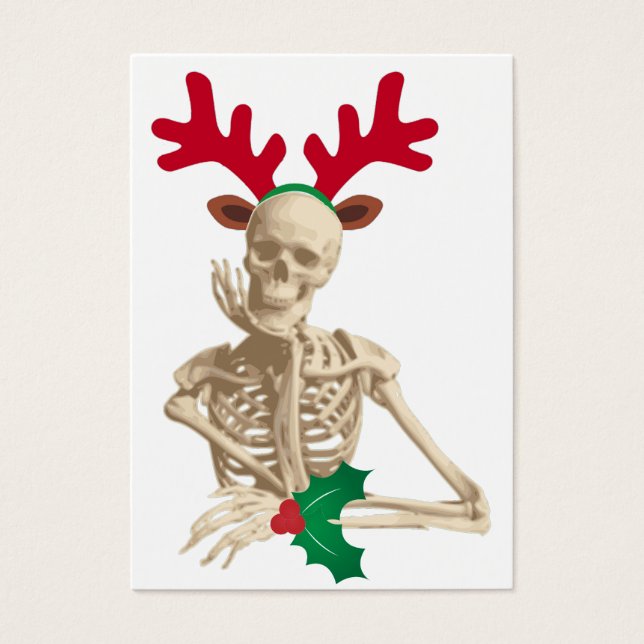 squelette cauchemar noël (Devant)