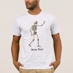 Squelette Cite T-shirt mince d'os