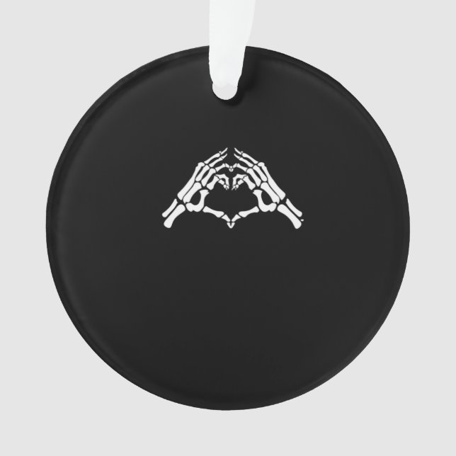 Squelette Coeur Et Main Signal (devant)