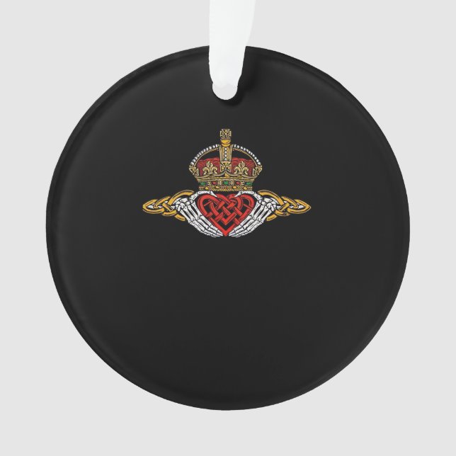 Squelette Couleur Claddagh (devant)