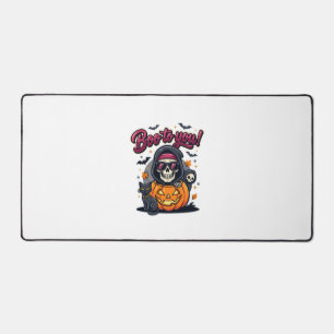 Squelette de citrouille d'Halloween Bouh