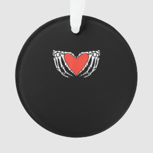 Squelette Mains Formant Coeur - Déplaisant Hallo g
